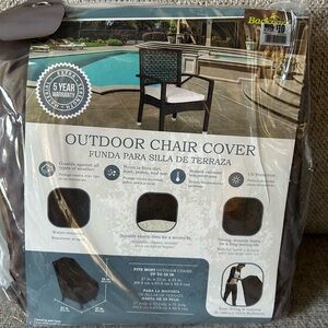 Set of 4-Outdoor Chair Cover - Brown